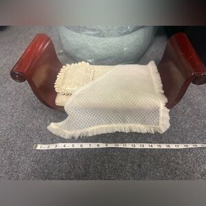 Vintage Doll Elegant Bourbon Wood Bed - Kingstate